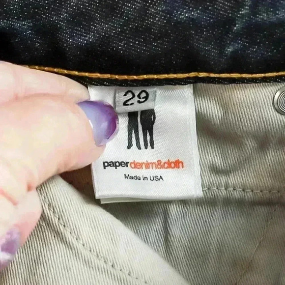 paper denim & cloth Size 29 distressed flare jeans - Picture 9 of 12